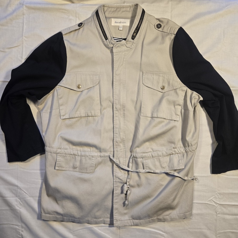 Daniel Rainn Tan Black Utility Jacket Woman's Size 3X
